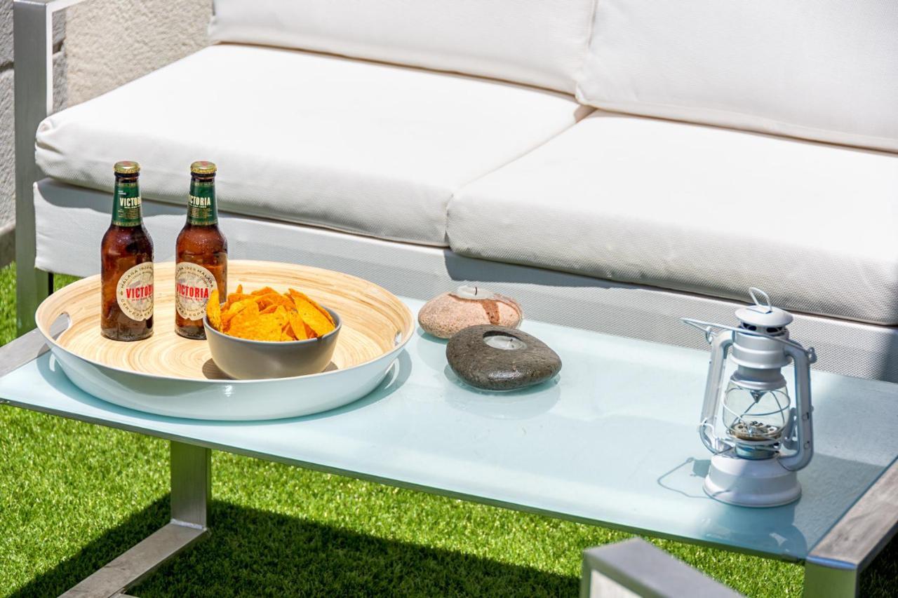 Апартаменти Atico Con Terraza Ac 1Hab En El Centro Y Piscina Comunitaria Малага Екстер'єр фото