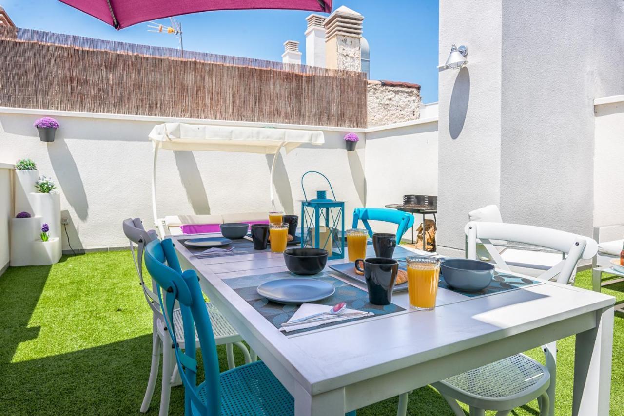 Апартаменти Atico Con Terraza Ac 1Hab En El Centro Y Piscina Comunitaria Малага Екстер'єр фото